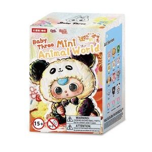 Baby Three- Mini Animal World Plush Blind Box